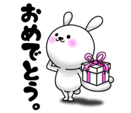 Every day Perverse rabbit sticker #13734781