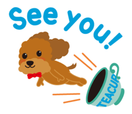 The daily life which is a T cup(English) sticker #13735104