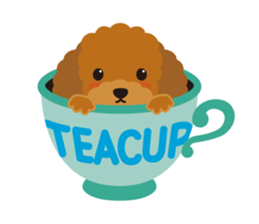 The daily life which is a T cup(English) sticker #13735106