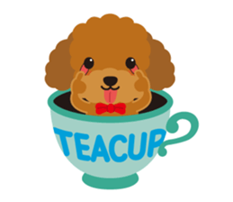 The daily life which is a T cup(English) sticker #13735109