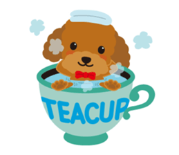 The daily life which is a T cup(English) sticker #13735112