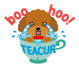 The daily life which is a T cup(English) sticker #13735113