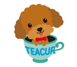 The daily life which is a T cup(English) sticker #13735116