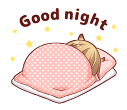 Fluffy hamster girl sticker #13735127