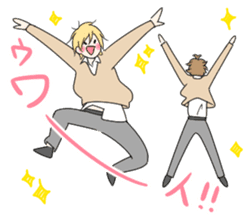 Boys good friend 2 sticker #13735903