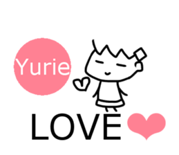 Sticker of Yurie sticker #13736072
