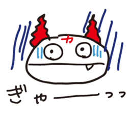 Baseball cheer! Hiroshima cat Sticker sticker #13736113