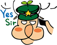 Asabulu-deer sticker #13736135