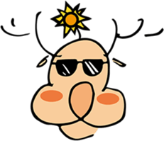 Asabulu-deer sticker #13736136