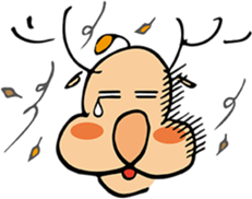 Asabulu-deer sticker #13736154