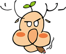 Asabulu-deer sticker #13736159