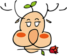 Asabulu-deer sticker #13736164