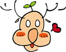 Asabulu-deer sticker #13736170