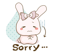 HARAJUKU KAWAii rabbit Sticker(English) sticker #13736218