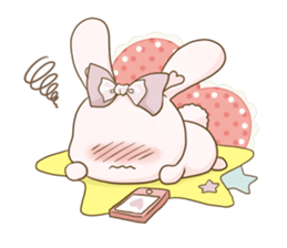 HARAJUKU KAWAii rabbit Sticker(English) sticker #13736220