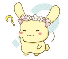 HARAJUKU KAWAii rabbit Sticker(English) sticker #13736221