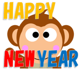 Happy New Year & Merry Christmas 2016-17 sticker #13736757
