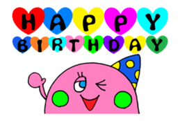 "HAPPY BIRTHDAY" animation sticker sticker #13737183