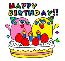 "HAPPY BIRTHDAY" animation sticker sticker #13737186