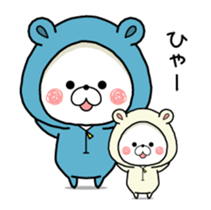 KUMAPOKO MOVE 5 sticker #13737258