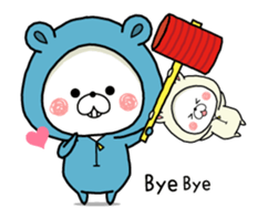 KUMAPOKO MOVE 5 sticker #13737259