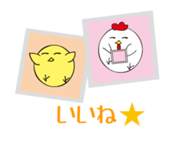 photograph rooster sticker #13737293