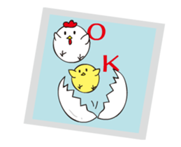 photograph rooster sticker #13737294