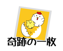photograph rooster sticker #13737298