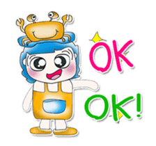 Mr. Kaito. Hello! I love Sea crab.^__^ sticker #13737646