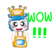 Mr. Kaito. Hello! I love Sea crab.^__^ sticker #13737647