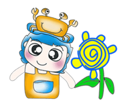 Mr. Kaito. Hello! I love Sea crab.^__^ sticker #13737650