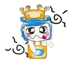 Mr. Kaito. Hello! I love Sea crab.^__^ sticker #13737654