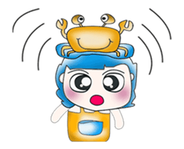 Mr. Kaito. Hello! I love Sea crab.^__^ sticker #13737666