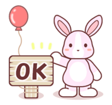 Soft mix:Rabbit 1 sticker #13737673