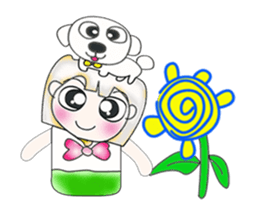 Mr. Richu. Hi! ^__^ I love dog. sticker #13737698