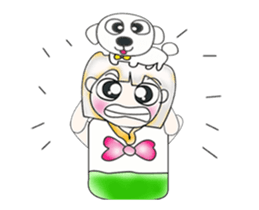 Mr. Richu. Hi! ^__^ I love dog. sticker #13737703