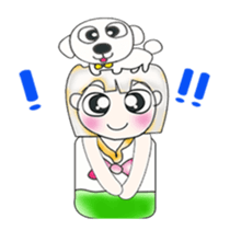 Mr. Richu. Hi! ^__^ I love dog. sticker #13737704