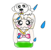 Mr. Richu. Hi! ^__^ I love dog. sticker #13737705