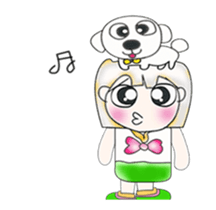 Mr. Richu. Hi! ^__^ I love dog. sticker #13737709