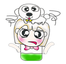 Mr. Richu. Hi! ^__^ I love dog. sticker #13737711