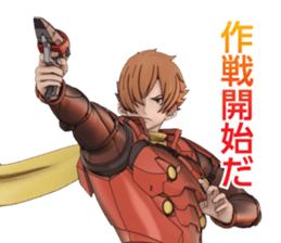 CYBORG009 CALL OF JUSTICE sticker #13737757