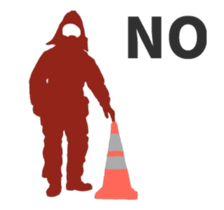 moving firefighter sticker #13737831