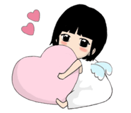 The little Angel and the little Devil 1 sticker #13737935