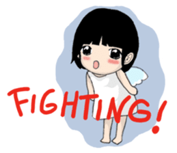 The little Angel and the little Devil 1 sticker #13737942