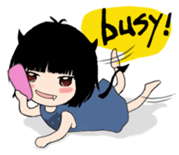 The little Angel and the little Devil 1 sticker #13737953