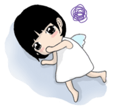 The little Angel and the little Devil 1 sticker #13737960