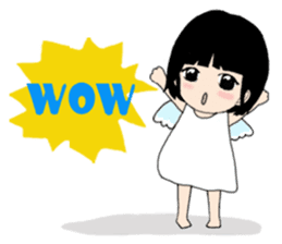 The little Angel and the little Devil 1 sticker #13737961