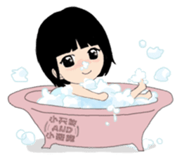 The little Angel and the little Devil 1 sticker #13737962