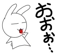 Rabitt, sametimes owl. sticker #13738175