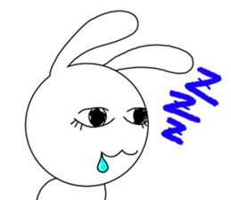 Rabitt, sametimes owl. sticker #13738189